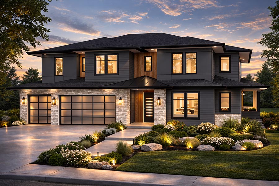 Exterior rendering of 533 NW Halifax St, Camas, WA 98607 | Move-in ready home in McIntosh Pointe Community in Camas, Washington.